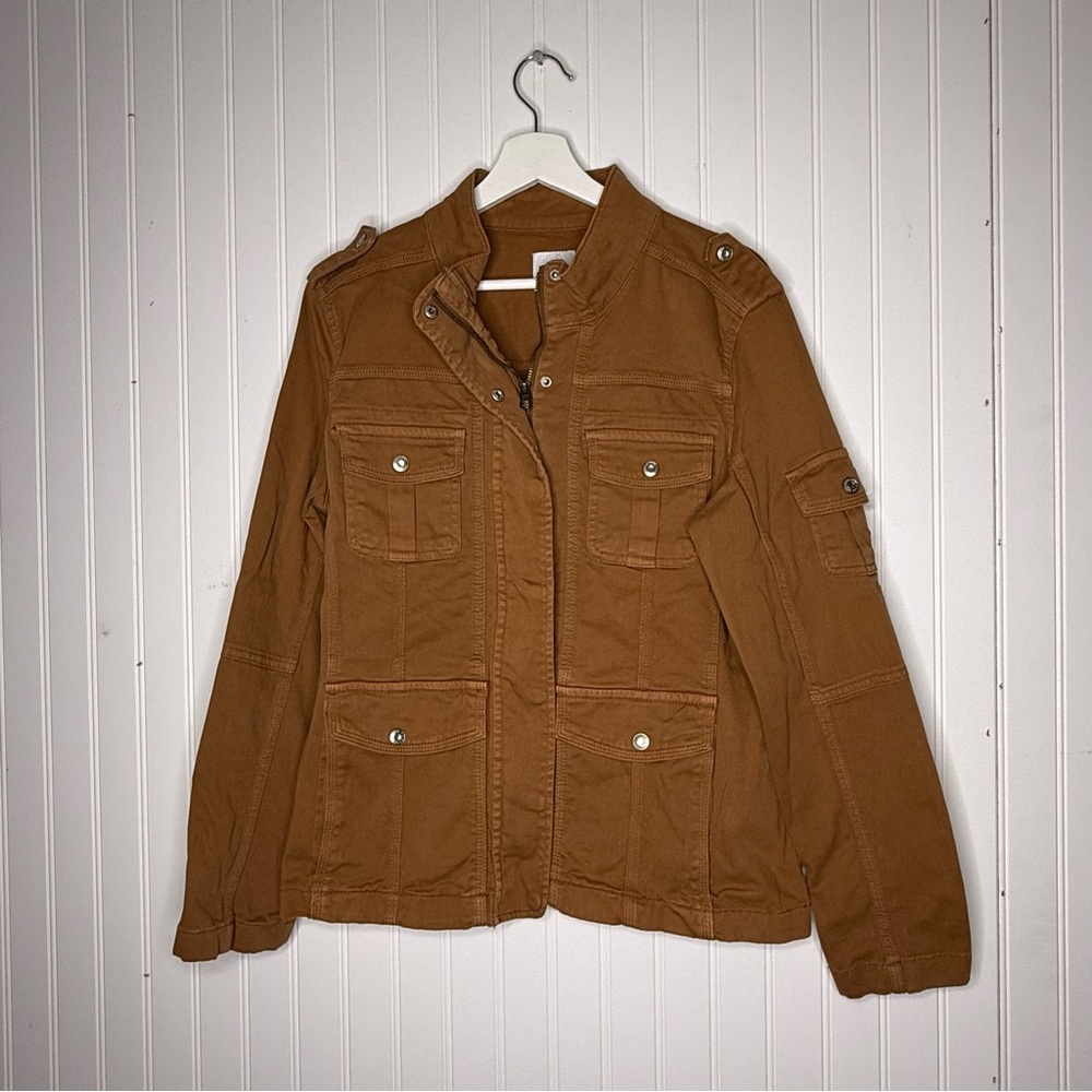 Kenzie Lightweight Utility Jacket Size Large